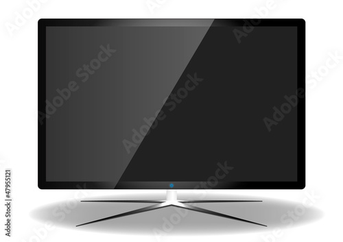 LED Television - Vector Design