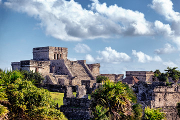 Sierkussen Mexico Historische ruïnes van Tulum Mexico  © Frédéric Prochasson
