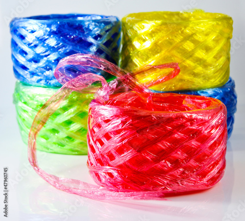 Plastic rope photo