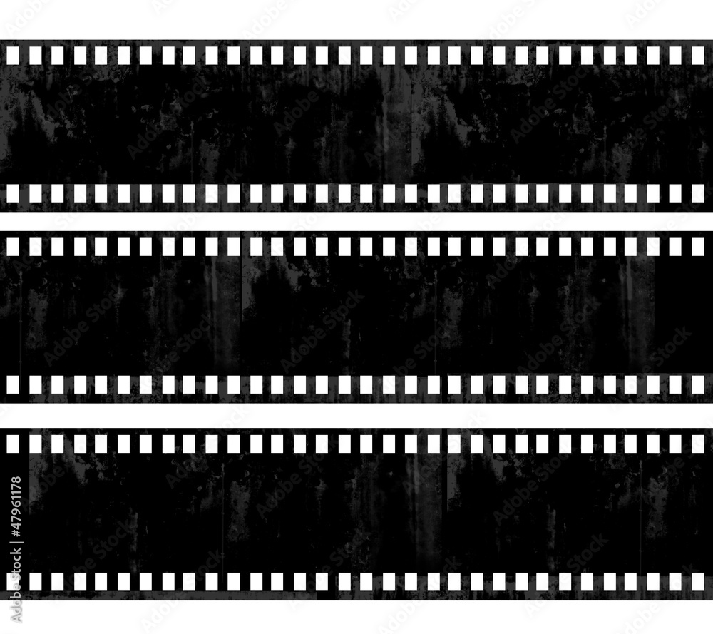 grunge film frame background with space for your text or image