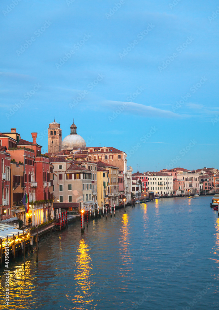 Grande Canal in Venice, Italy