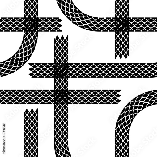 Seamless wallpaper winter tire tracks pattern illustration vecto
