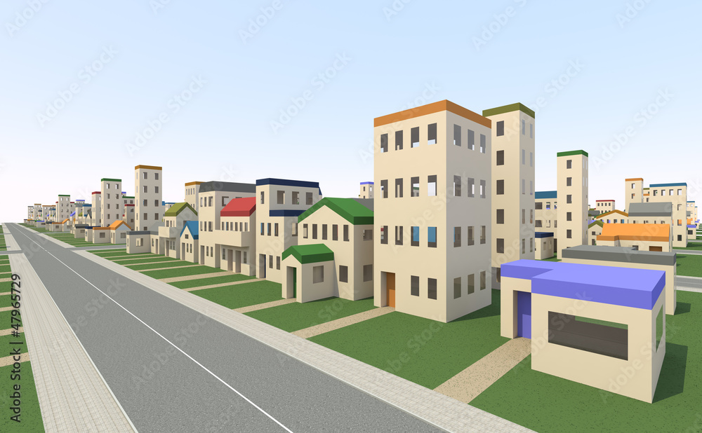 住宅街 住宅街