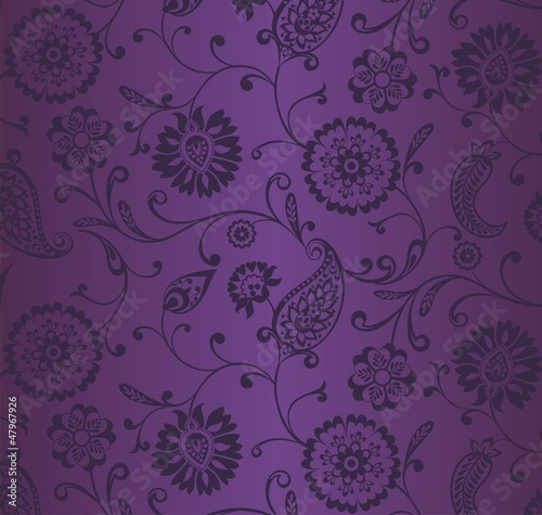 paisley floral pattern, textile , Rajasthan, royal India