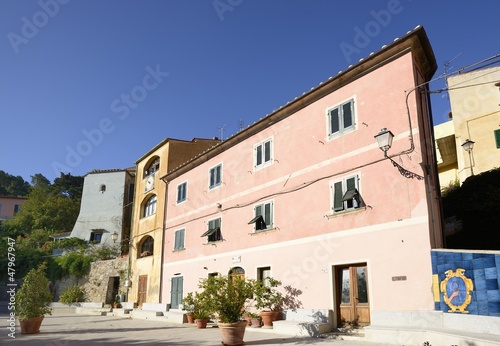 old buildings on square, Poggio © hal_pand_108