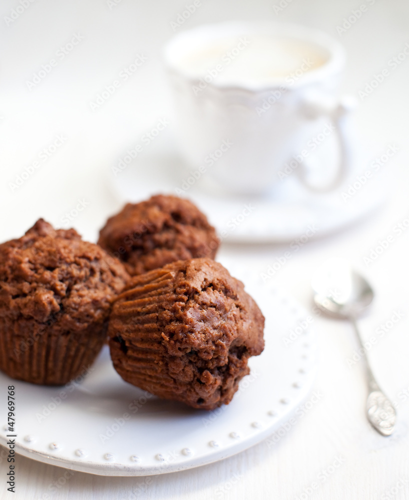 Chocolate muffins Chocolate muffins