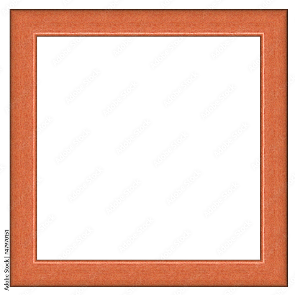 Wood portrait frame mahogany