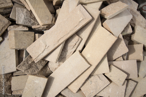 Tiles Material from demolished house