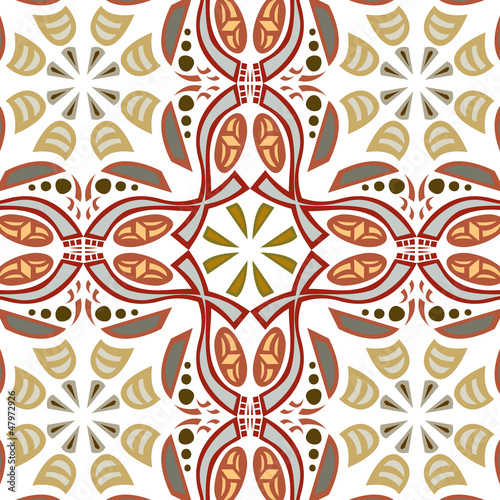 Seamless Symmetrical Pattern