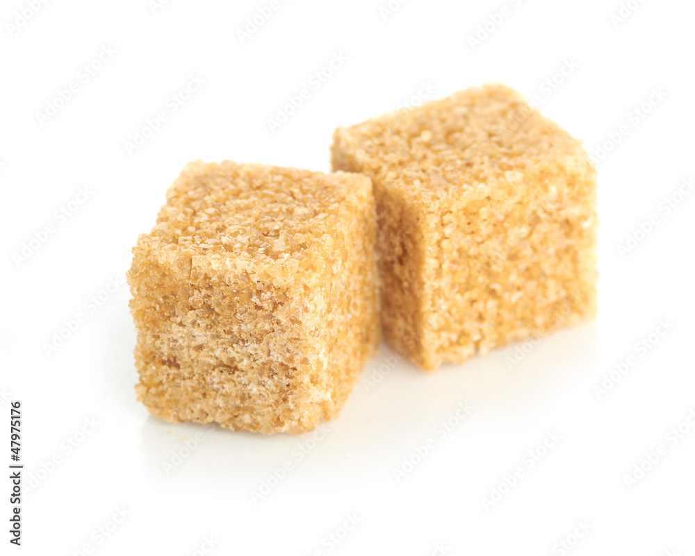 Brown cane sugar cubes Brown cane sugar cubes