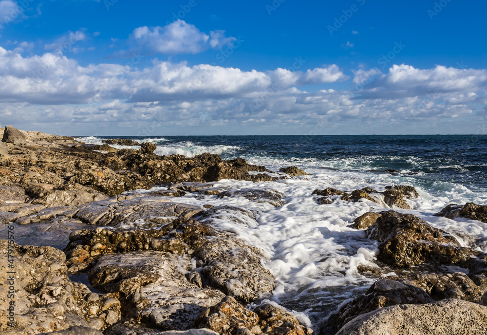 Rocks sea