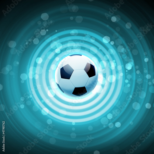 black and white soccer ball