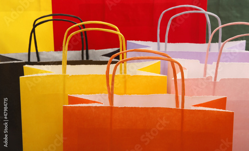 Colorful shopping bags