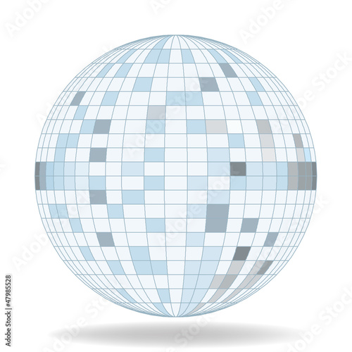 mirror ball vector