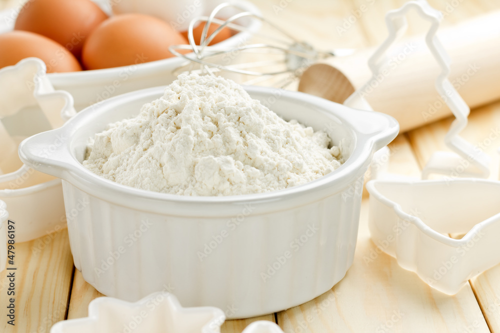 Flour and eggs Flour and eggs