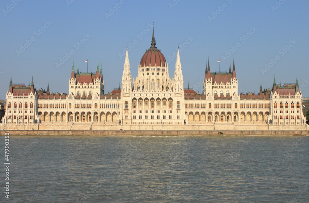 Parliament of Hungary in Budapest, Hungary