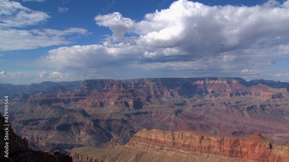 Wide timelapse shot from the Grand Canyon Wide timelapse shot from the Grand Canyon