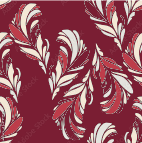 Seamless Floral Pattern With Flowers