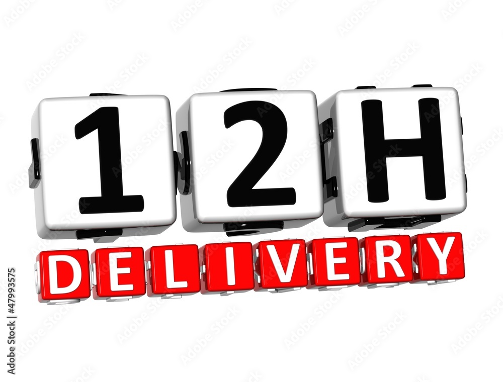 3D Twelve Hour Delivery Button Click Here Block Text 3D Twelve Hour Delivery Button Click Here Block Text