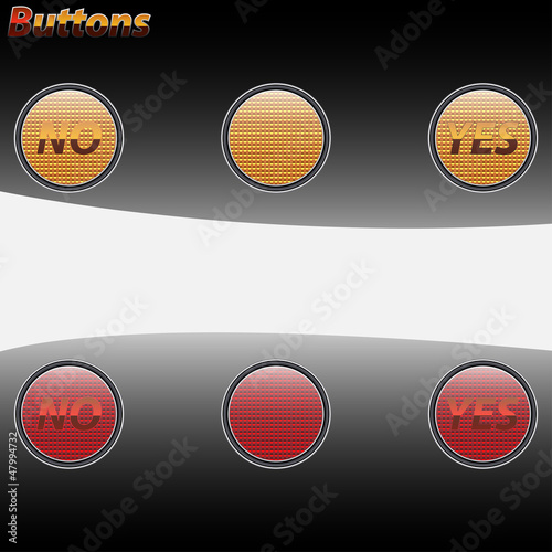 round buttons