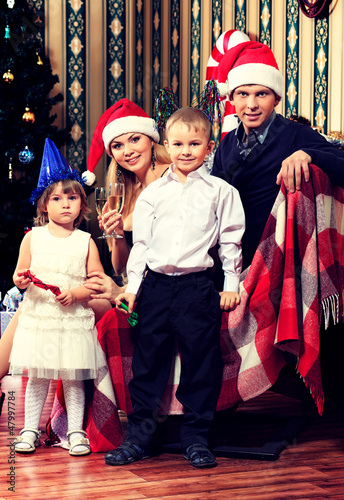 festive family