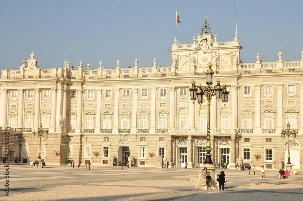 Palacio real  de Madrid