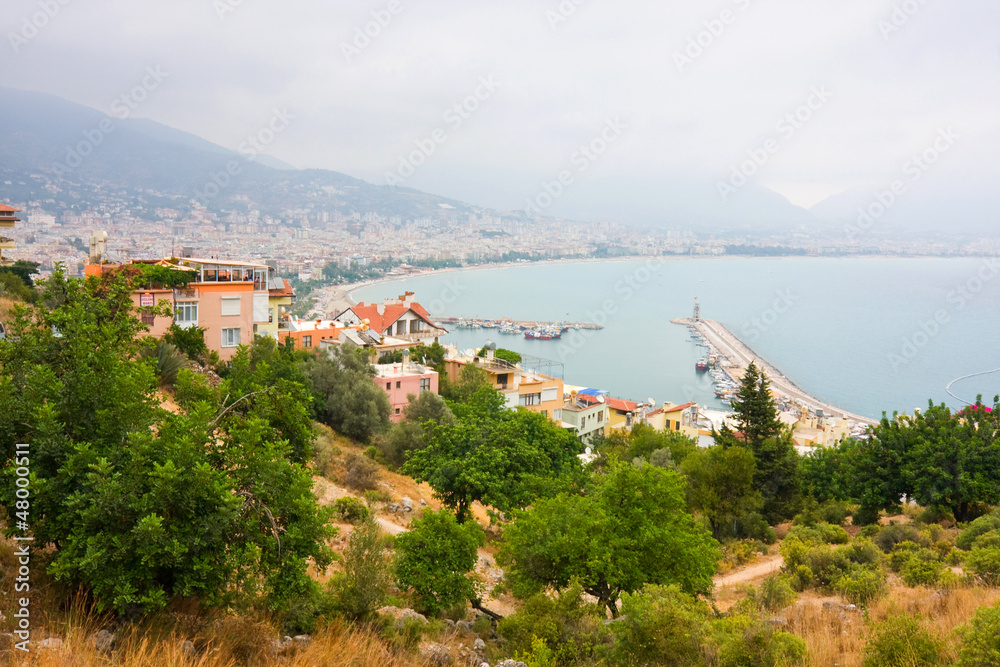 View from the Inner Castle (Ic Kale), Alanya, Turkey