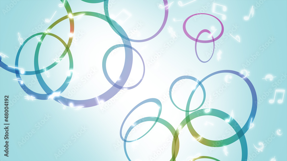 Abstract music notes background Abstract music notes background
