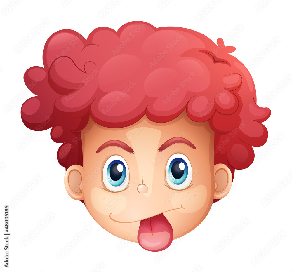 A face of a boy A face of a boy