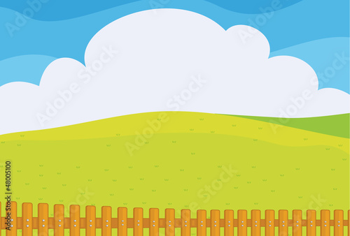 A beautiful landscape