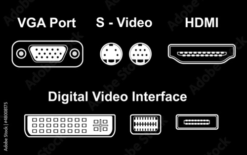 video ports, vector