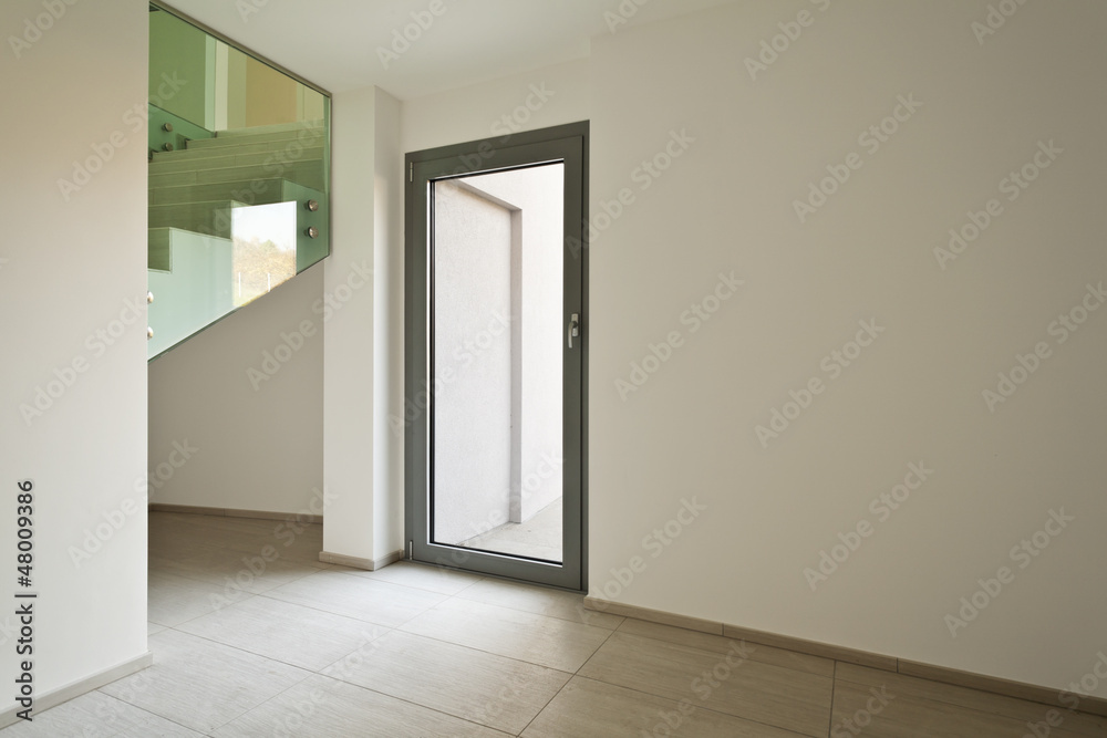 modern architecture, new empty apartment modern architecture, new empty apartment