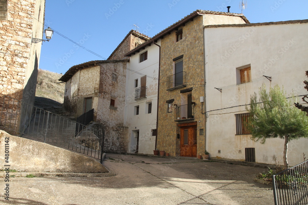Camarena de la Sierra village, Teruel,Spain