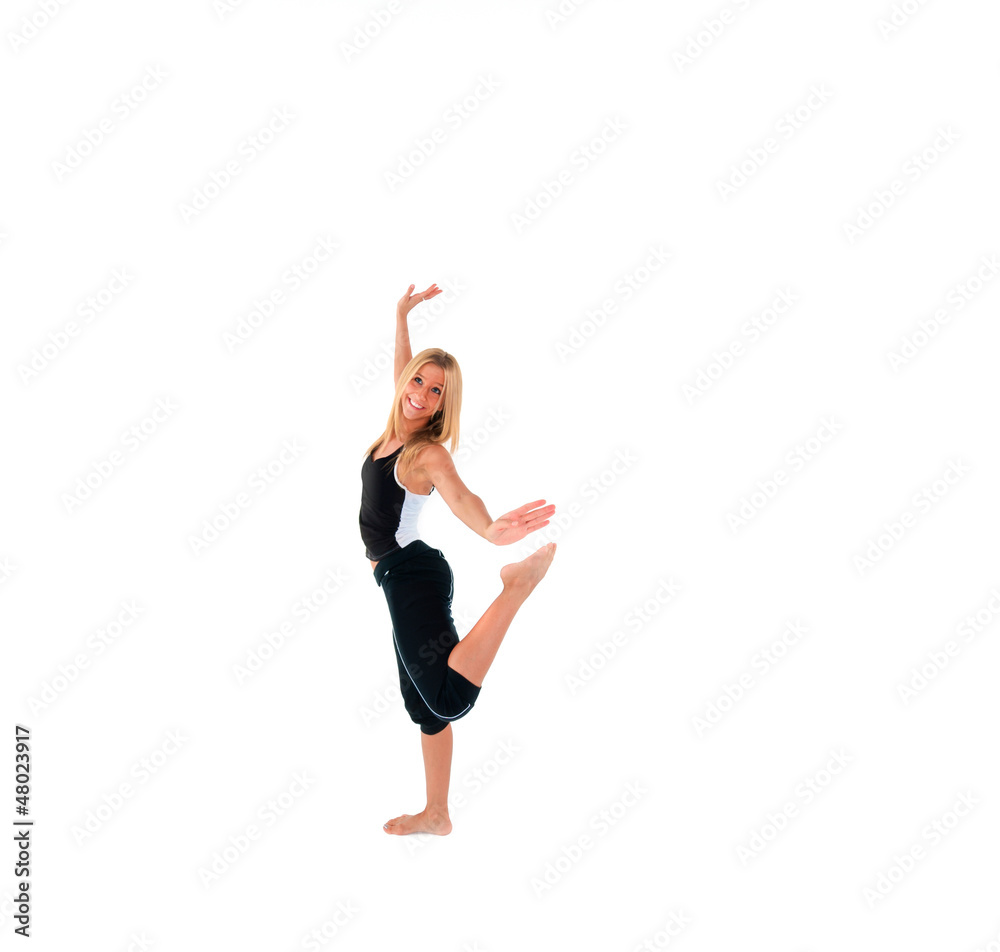 Fototapeta premium Young fitness instructor