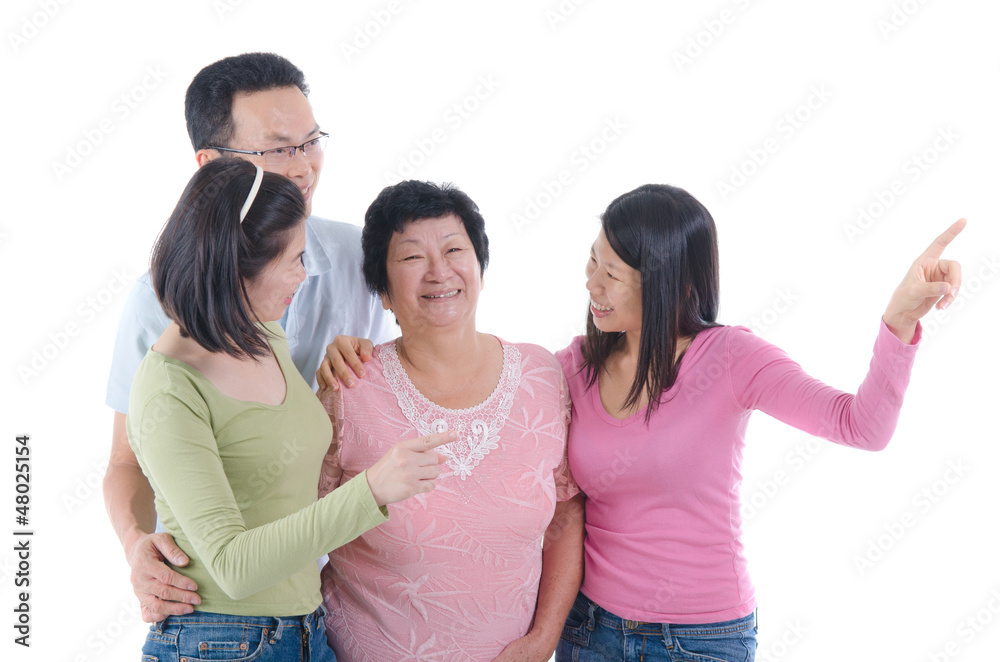 happy adult asian family happy adult asian family