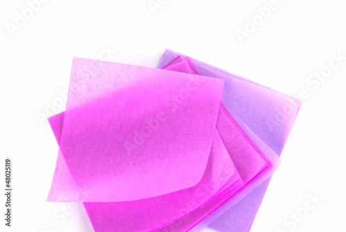 Pink craft paper