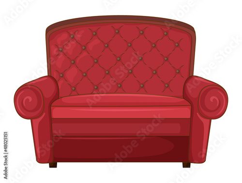 A cushion chair