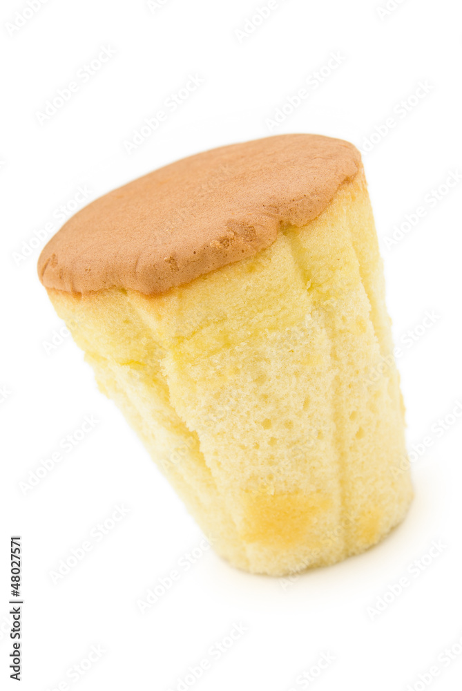 cup shape sponge cake
