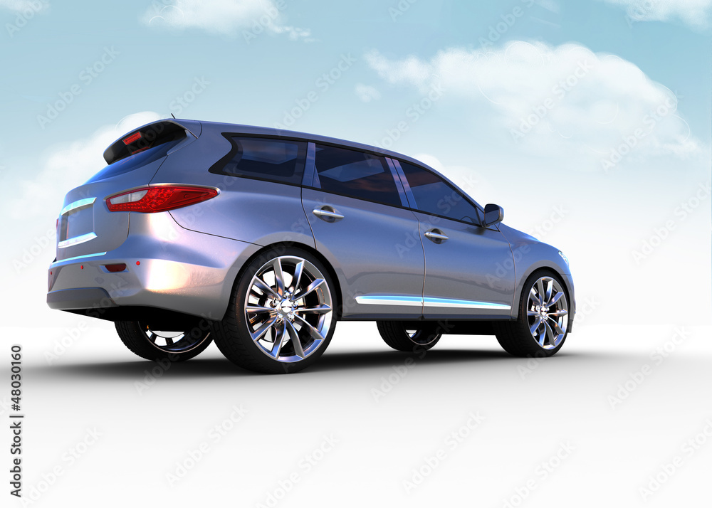 Fototapeta premium Modern Suv