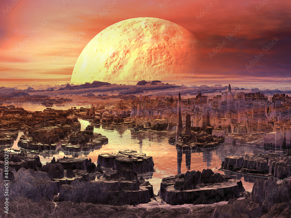 Fototapeta premium Martian Morning