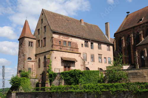 Bas Rhin, old episcopal castle in Saverne photo