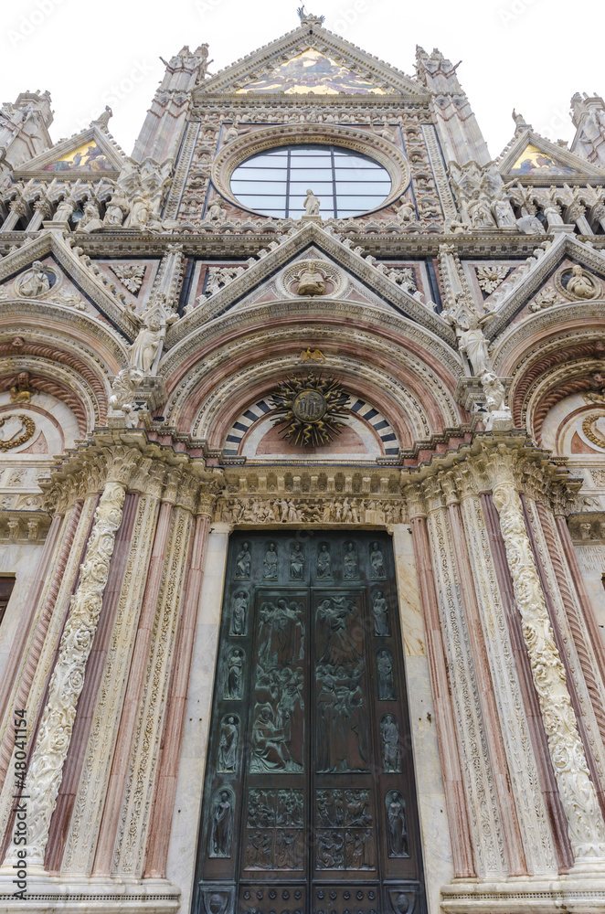 Fototapeta premium Piazza del Duomo Siena