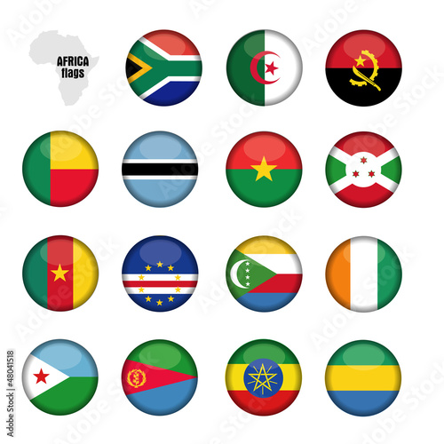 drapeaux africains