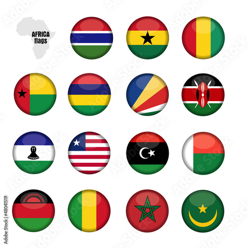 drapeaux africains