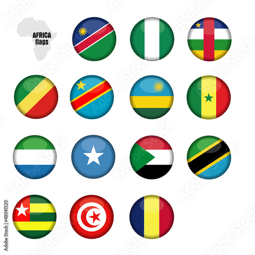drapeaux africains