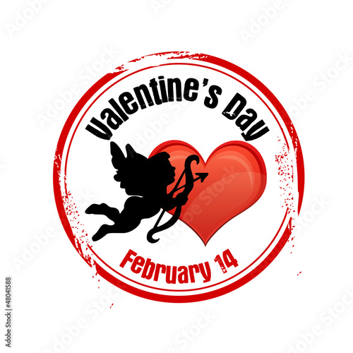 timbre Saint Valentin