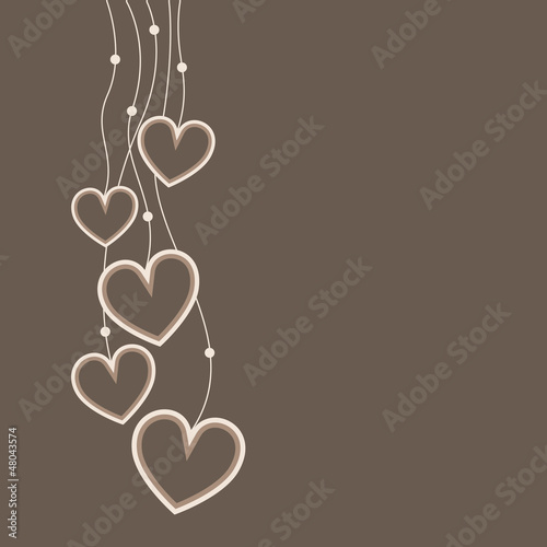 Hearts Background