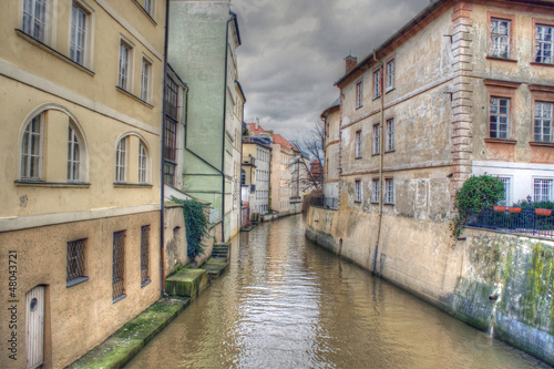 Certovka Canal in Prague