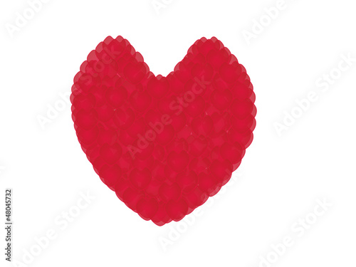classic I love U word from red heart