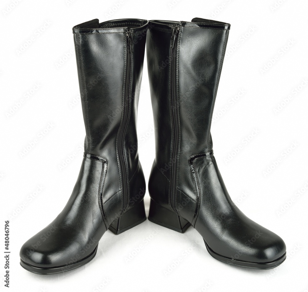 Knee High Leather Boots